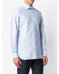 Chemise de ville bleu clair Ermenegildo Zegna