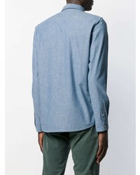 Chemise de ville bleu clair A.P.C.