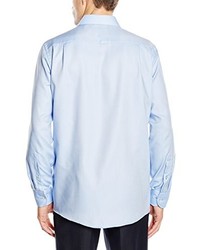 Chemise de ville bleu clair Casamoda