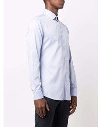 Chemise de ville bleu clair Z Zegna