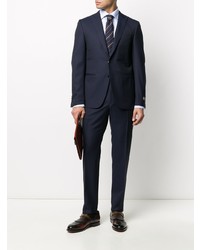 Chemise de ville bleu clair Canali