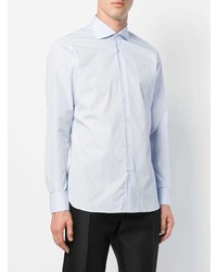 Chemise de ville bleu clair Borriello