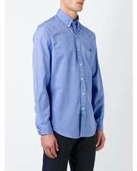 Chemise de ville bleu clair Polo Ralph Lauren