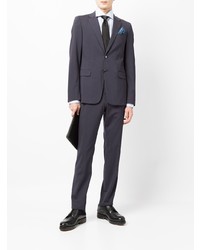 Chemise de ville bleu clair Brioni