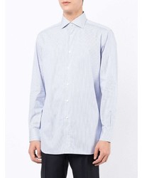 Chemise de ville bleu clair Brioni