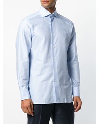 Chemise de ville bleu clair Zegna