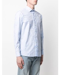 Chemise de ville bleu clair Etro