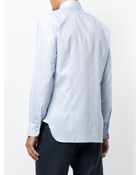 Chemise de ville bleu clair Barba