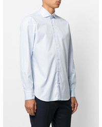 Chemise de ville bleu clair Barba