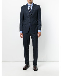 Chemise de ville bleu clair Barba