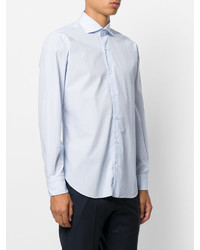 Chemise de ville bleu clair Barba