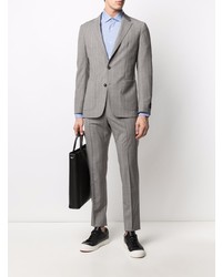 Chemise de ville bleu clair Z Zegna