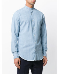 Chemise de ville bleu clair Eleventy