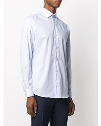 Chemise de ville bleu clair Z Zegna