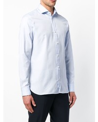 Chemise de ville bleu clair Z Zegna