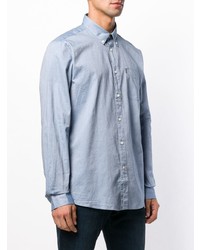 Chemise de ville bleu clair Barbour