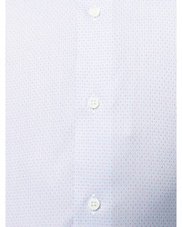 Chemise de ville bleu clair Canali