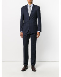 Chemise de ville bleu clair Canali