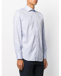 Chemise de ville bleu clair Canali