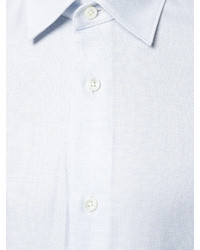 Chemise de ville bleu clair Z Zegna