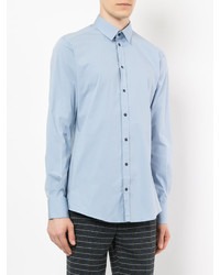 Chemise de ville bleu clair Dolce & Gabbana