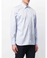 Chemise de ville bleu clair Z Zegna