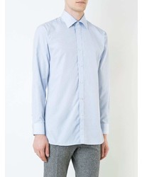 Chemise de ville bleu clair Gieves & Hawkes