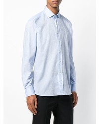 Chemise de ville bleu clair Etro