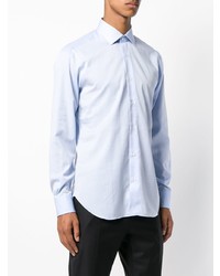 Chemise de ville bleu clair Barba