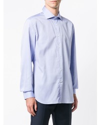 Chemise de ville bleu clair Corneliani