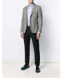 Chemise de ville bleu clair Z Zegna