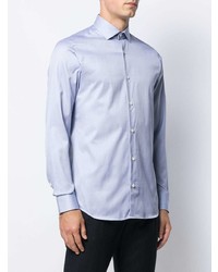 Chemise de ville bleu clair Z Zegna