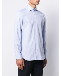 Chemise de ville bleu clair Barba