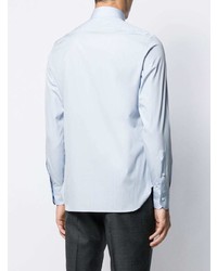 Chemise de ville bleu clair Ermenegildo Zegna