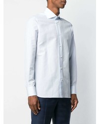 Chemise de ville bleu clair Ermenegildo Zegna