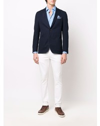 Chemise de ville bleu clair Corneliani