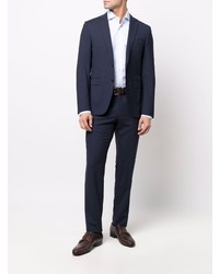 Chemise de ville bleu clair Barba