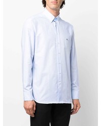 Chemise de ville bleu clair Etro