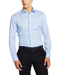 Chemise de ville bleu clair Eterna Mode GmbH