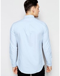 Chemise de ville bleu clair Farah