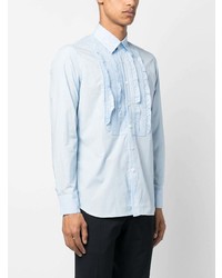 Chemise de ville bleu clair PT TORINO