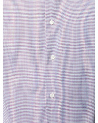 Chemise de ville bleu clair Canali