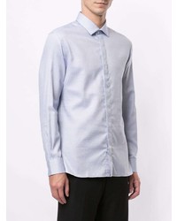 Chemise de ville bleu clair Kent & Curwen