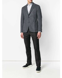 Chemise de ville bleu clair Z Zegna