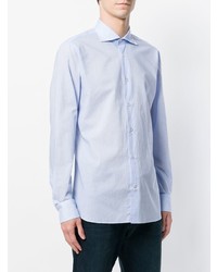 Chemise de ville bleu clair Borriello