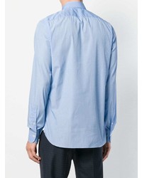 Chemise de ville bleu clair Borriello