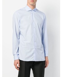 Chemise de ville bleu clair Borriello