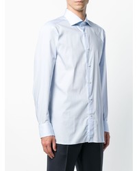 Chemise de ville bleu clair Ermenegildo Zegna