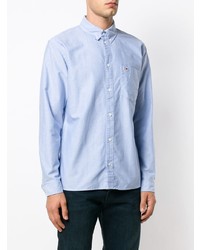 Chemise de ville bleu clair Tommy Jeans