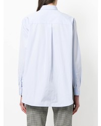 Chemise de ville bleu clair Totême